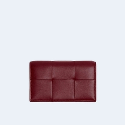 보테가 베네타 명함케이스 보르도 버건디